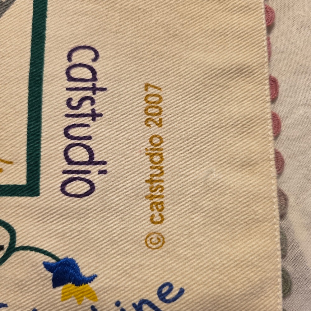 Catstudio State of Colorado Embroidered Placemat Cotton Canvas Map - Picture 11 of 11